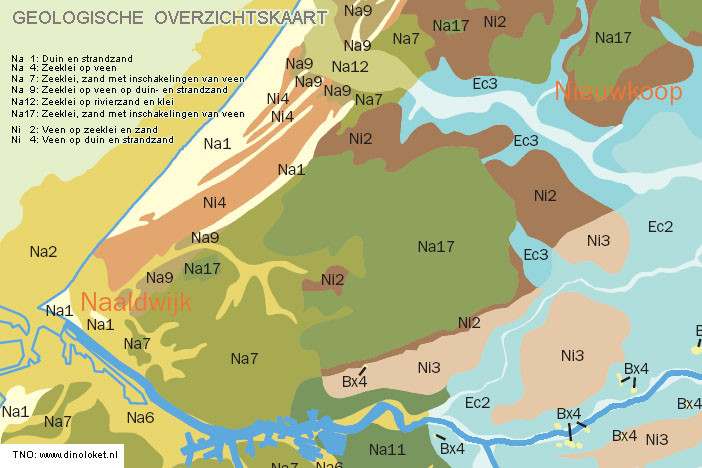 Geologische overzichtskaart 17521